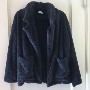 Black Fluffy Jacket